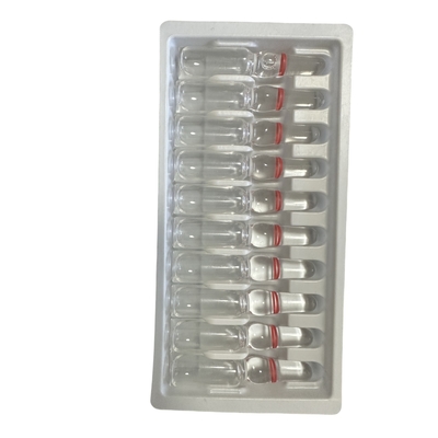 PET Ampoule Tray Disesuaikan Obat Air Injeksi Ampoule Tray