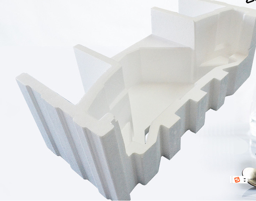 White Foam Board EPS Foam Protective Polydragon Packaging Dipenuhi Dengan Isolasi Tulang Padat Tutup Sel Foam Plate Eps Packaging Supply