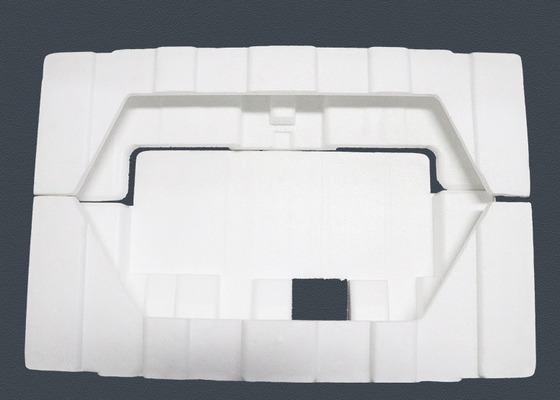 White Foam Board EPS Foam Protective Polydragon Packaging Dipenuhi Dengan Isolasi Tulang Padat Tutup Sel Foam Plate Eps Packaging Supply