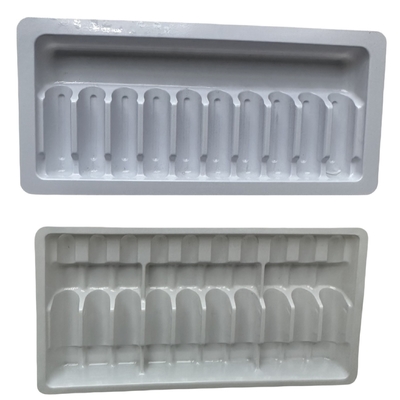 1ml 2ml 3mL Ampul Injeksi Botol Label Perekat Sendiri PET Ampul Tray Set Lengkap Penyesuaian
