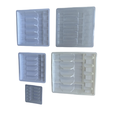 1ml 2ml 3mL Ampul Injeksi Botol Label Perekat Sendiri PET Ampul Tray Set Lengkap Penyesuaian
