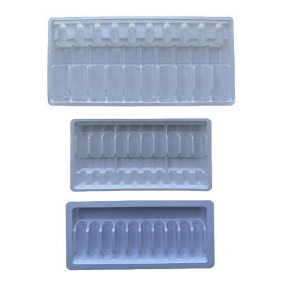 1ml 2ml 3mL Ampul Injeksi Botol Label Perekat Sendiri PET Ampul Tray Set Lengkap Penyesuaian