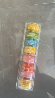 6 Palet Kemasan Plastik Tray Kemasan Dukungan Makanan Khusus Aman