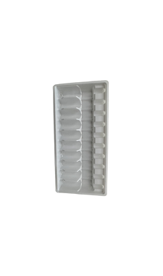 PET Blister Packaging Tray Injeksi air obat ampul Tray kustomisasi