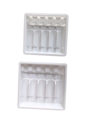 PET ampul tray injeksi air obat ampul tray kustomisasi