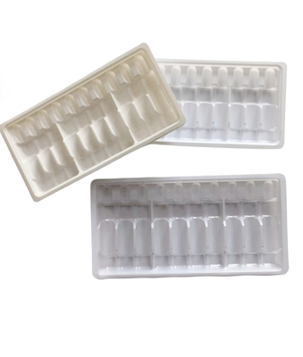 PET ampul tray injeksi air ampul tray kustomisasi
