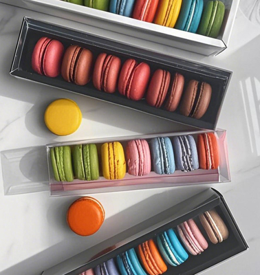 Macaron Top And Bottom Cover Packaging Kotak Hadiah Top And Bottom Cover Packaging Cokelat Top And Bottom Cover Packaging Dunia Cover Packaging Plastik Macaron Tray