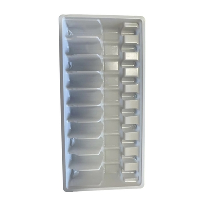 Custom PET Vial Tray Untuk 1ml ~ 10ml obat Vial Tray Packaging