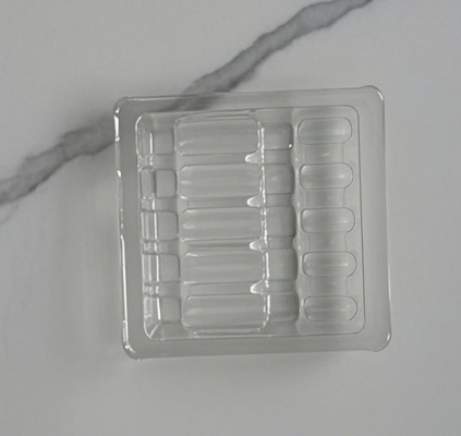 Custom 10ml Ampules Inside Water Needle Lined Medicine Packaging Box With Xialin Flask Injection Blister Packing Box (Kotak kemasan obat yang dilapisi jarum suntik dengan air)