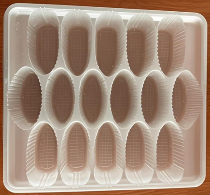 PP Tray Kemasan Cokelat Kemasan Tray Dessert Kemasan Tray