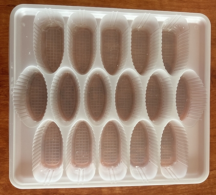 PP Tray Kemasan Cokelat Kemasan Tray Dessert Kemasan Tray