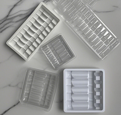 10 ml 10 lembar piring porselen cair untuk oral pemasok menyajikan piring dalam piring cairan oral piring dalam plastik lecet transparan