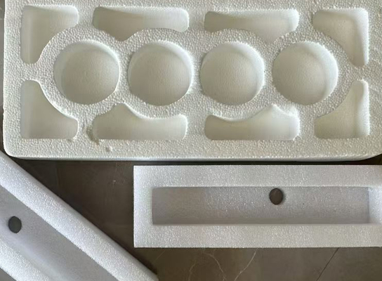 EPS foam pad inserts white polystyrene plastic packaging custom protective material die-cut