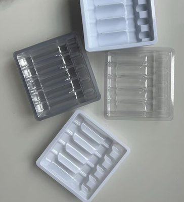 Custom 5ml Ampere Pengemasan Tray Pengemasan obat Kotak Bentuk persegi panjang