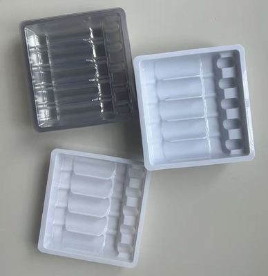 Custom 5ml Ampere Pengemasan Tray Pengemasan obat Kotak Bentuk persegi panjang