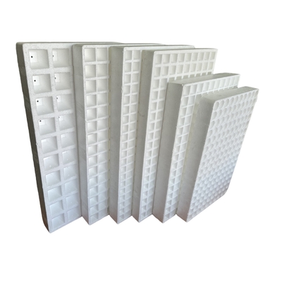 Square Hole Foam Seedling Tray Disesuaikan EPS 120 Hole Seedling Tray