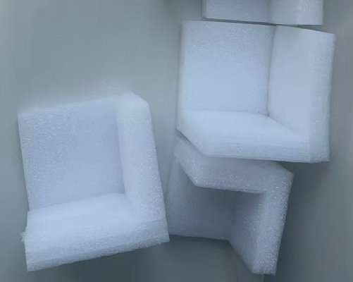 EPE Pearl katun sudut pelindung grosir bingkai gambar dilapisi dengan busa katun sudut pelindung furnitur pintu dan jendela sudut U-L