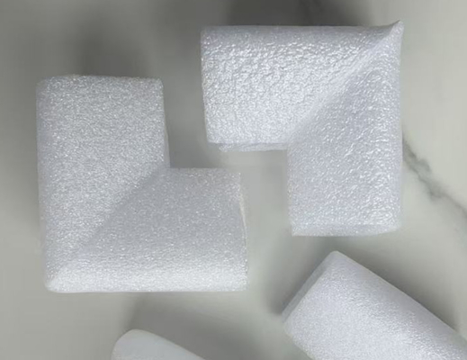 Pipa berongga EPE perle-cotton batang padat berbentuk setengah bulat L-U bentuk tepi penjaga sudut memotong blok berbentuk lapisan