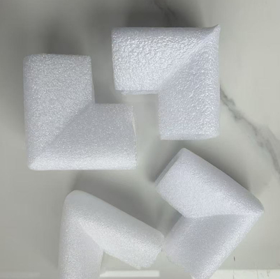 Epe pearl katun sudut pelindung lapisan papan busa berbentuk khusus pearl katun penyerap kejut dalam kotak pengemasan flocking
