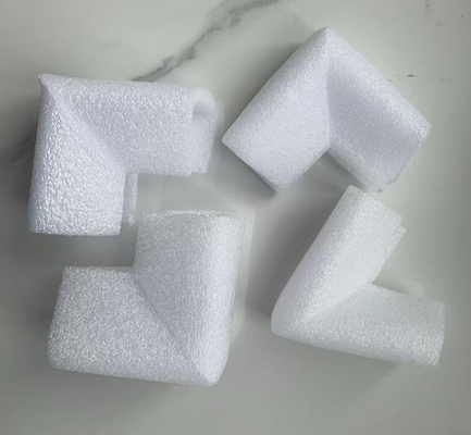 Furniture packaging set sudut grosir dengan keras tinggi kepadatan eps busa sudut set tiga sisi polystyrene busa tanduk