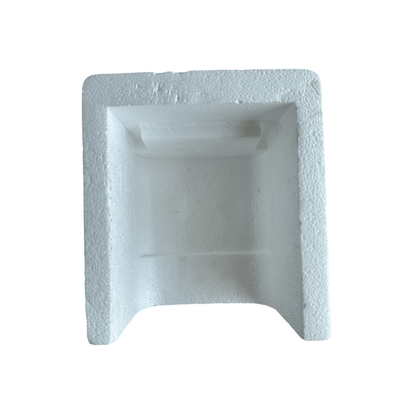 EPS (Expanded Polystyrene) busa Corner Guard Produk elektronik rapuh yang disesuaikan Perlindungan sudut kanan untuk jendela dan pintu
