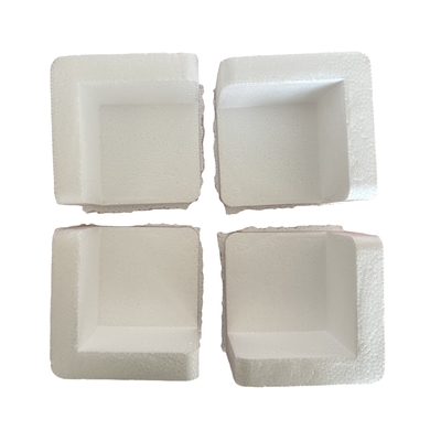 Perlindungan sudut busa EPS (polystyrene diperluas) produk elektronik yang disesuaikan, pintu, jendela, cermin kaca dan produk rapuh lainnya, perlindungan sudut lurus