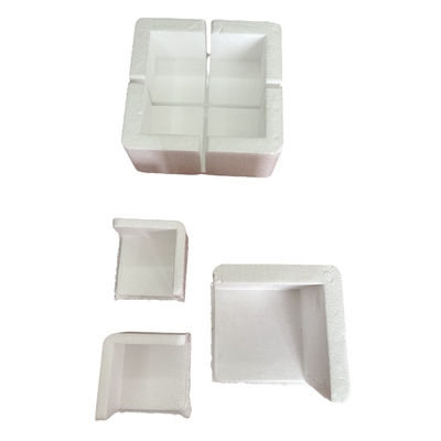 Ringan Berat EPS Foam Corner Protector Untuk Transportasi Kulkas