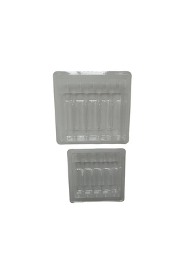 Shock-proof Tidak beracun 1ml ~ 10ml Ampul PET Tabung Injeksi Air