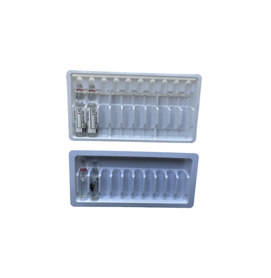 Shock-proof Tidak beracun 1ml ~ 10ml Ampul PET Tabung Injeksi Air