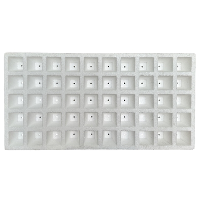 Tray bibit busa EPS disesuaikan untuk sayuran, buah, bunga dan bibit tembakau.