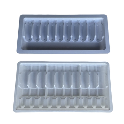 PET poliethylene terephthalate Ampul Tray Personalisasi 1ml 2ml 5ml 10ml Ampul Tray Dengan Berbagai Spesifikasi Untuk Memilih Dari