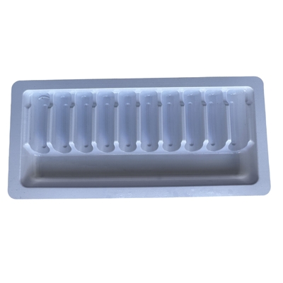 PET poliethylene terephthalate Ampul Tray Personalisasi 1ml 2ml 5ml 10ml Ampul Tray Dengan Berbagai Spesifikasi Untuk Memilih Dari