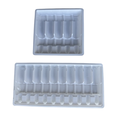 PET Polyethylene Terephthalate Ampoule Tray 1ml 2ml 5ml 10ml Ampoule Tray Beberapa spesifikasi