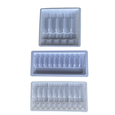 PET Ampulet Tray Personalisasi Grosir 1ml 2ml 5ml 10ml Ampulet Tray Personalisasi Berbagai Spesifikasi