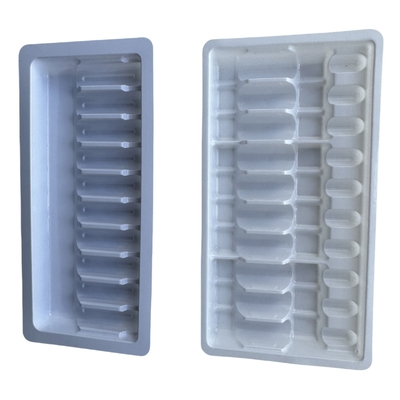 Customized Wholesale Of Drug Ampoule Trays Water Injection 1ml, 2ml, 5ml, 10m PET Ampoule Trays Grosir