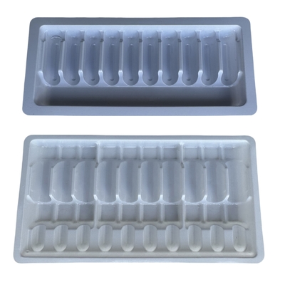 Customized Wholesale Of Drug Ampoule Trays Water Injection 1ml, 2ml, 5ml, 10m PET Ampoule Trays Grosir