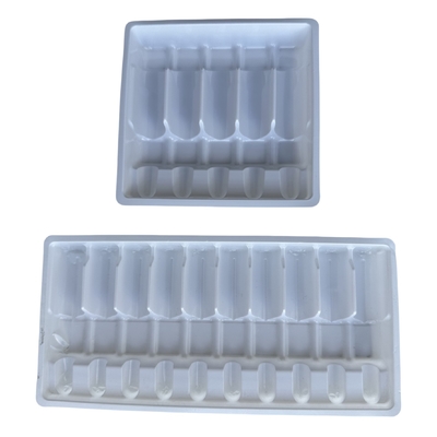 Customized Wholesale Of Drug Ampoule Trays Water Injection 1ml, 2ml, 5ml, 10m PET Ampoule Trays Grosir