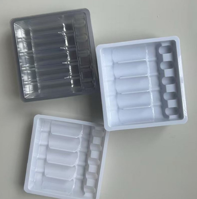 10 ml 10 lembar piring porselen cair untuk oral pemasok menyajikan piring dalam piring cairan oral piring dalam plastik lecet transparan