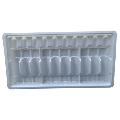 PET Polyethylene Terephthalate Ampoule Tray Personalisasi Grosir 1ml 2ml 5ml 10ml Injeksi Air Ampoule Tray Personalisasi