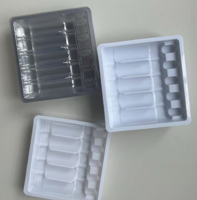 Custom 10ml Ampules Inside Water Needle Lined Medicine Packaging Box With Xialin Flask Injection Blister Packing Box (Kotak kemasan obat yang dilapisi jarum suntik dengan air)