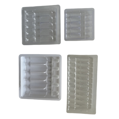 1ml 2ml 5ml 10ml PET Ampulet Tray Injeksi Air Ampulet Pengemasan Tray Personalisasi