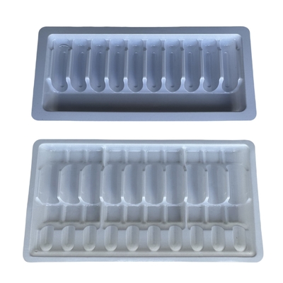 1ml 2ml 5ml 10ml PET Ampulet Tray Injeksi Air Ampulet Pengemasan Tray Personalisasi