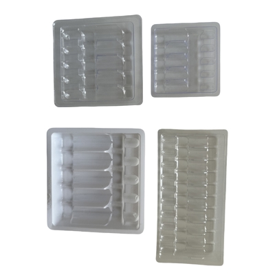 Dikustomisasi Bak vakum Kemasan 1ml 2ml 5ml 10ml PET Air Injeksi Ampul Bak