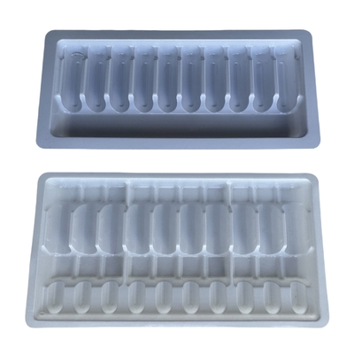 Ampul Plastik Berkualitas Tinggi 1ml 2ml 5ml 10ml Plastik Jelas Blister Packaging Vials Blister Tray Box