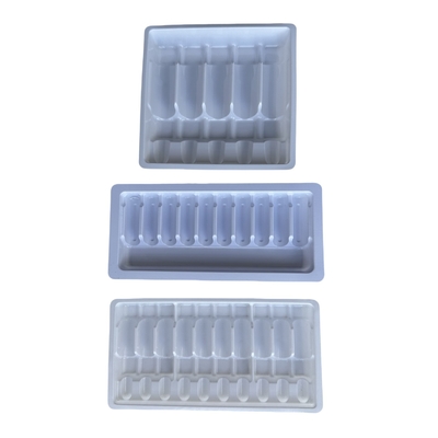 Dikustomisasi Bak vakum Kemasan 1ml 2ml 5ml 10ml PET Air Injeksi Ampul Bak