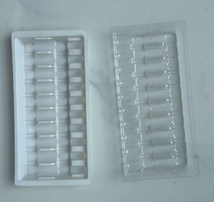 1 ml 5, 10 ampul plastik bagian dalam, botol, nampan, nampan bagian dalam, nampan obat