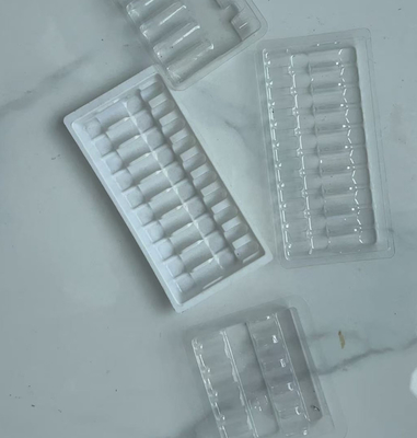 Grosir 10 baki plastik PVC untuk 1 ml baki dalam bentuk vakum jarum air untuk obat