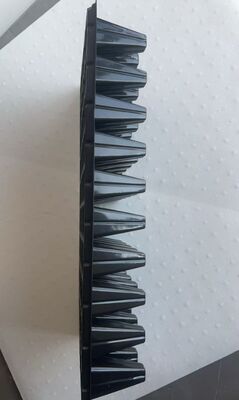50 sel Black Plastic Seedling Tray 2mm tebal untuk hutan pohon dan tanaman nursery