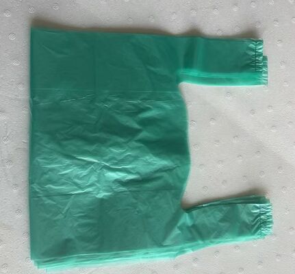 Tas Belanja HDPE Daur Ulang yang Disesuaikan dengan Ketahanan Benturan Tinggi untuk Penggunaan Supermarket