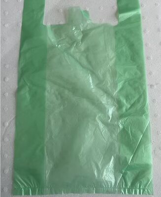 HDPE Plastic Bag with High Impact Resistance Recyclable and Customized Logo for Supermarket Shopping